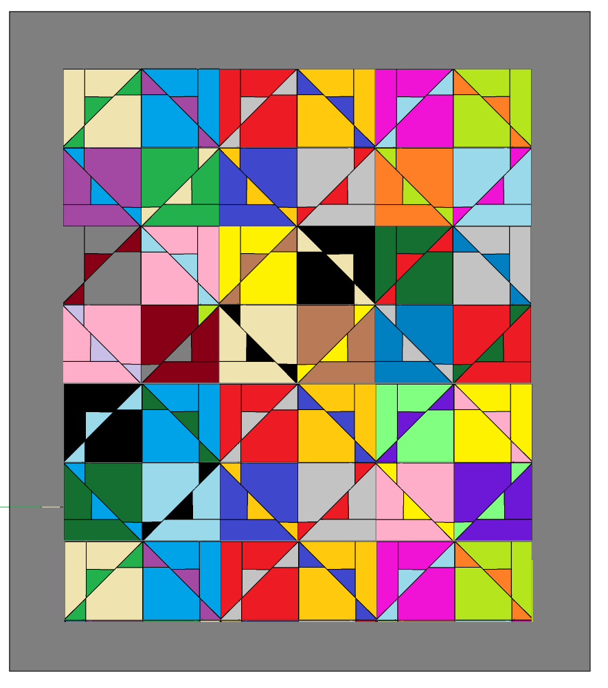 The Chubby Star Quilt Pattern - Digital Download