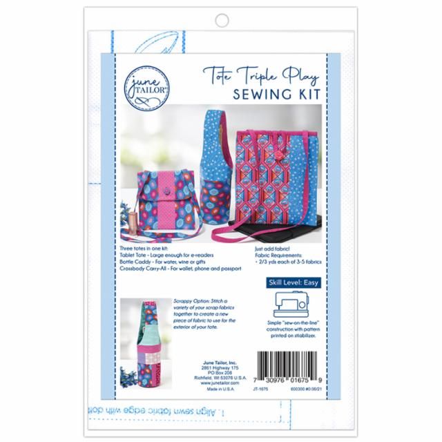 June Tailor Tote Triple Play - three totes in one kit