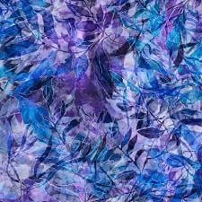 Quilting Treasures - Periwinkle by Dan Morris - Large Purple Leaf 28629 V