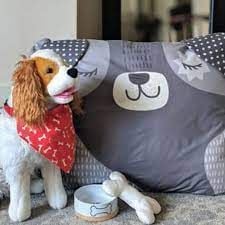Moda Doggy Bed, Toy & Scarf Kit - Opened
