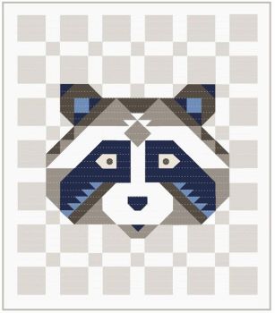 Bella Solids Little Raccoon designed by Annie Brady for Moda Fabrics Kit