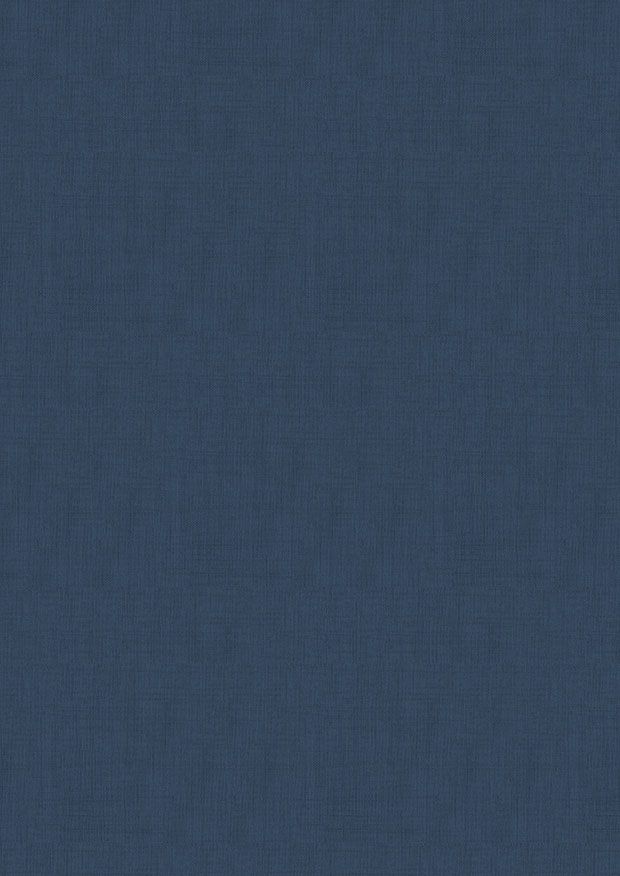 Makower 1473/B8 Denim Blue Linen Texture