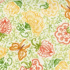 Carolina Lilies By Robin Pickens for Moda - Cream Floral 48701 11