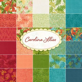 Carolina Lilies - charm pack
