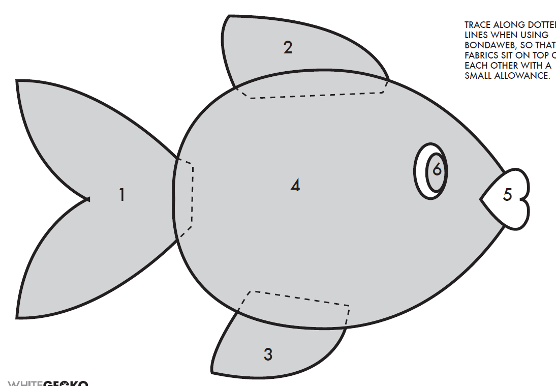 Fish Template - Digital Download only