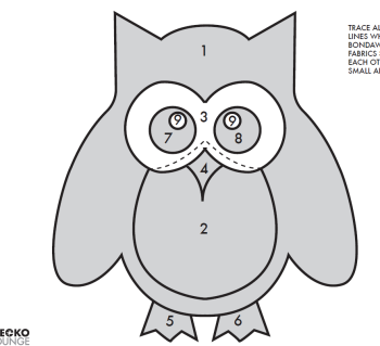 Owl Template - Digital Download only