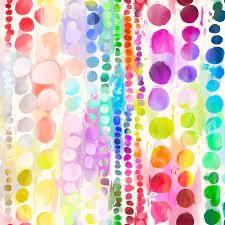 Moda - Gradients Parfait - Fantasy - Rainbow Circles in stripes! 33645 11 