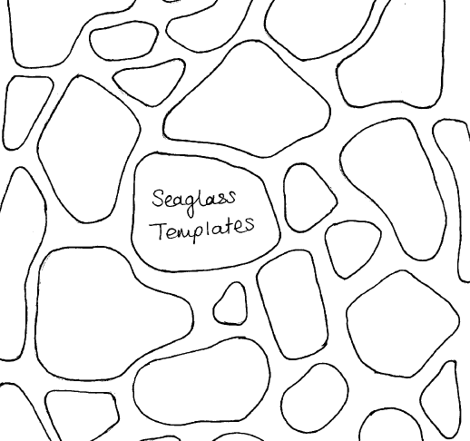Seaglass Template - digital download only