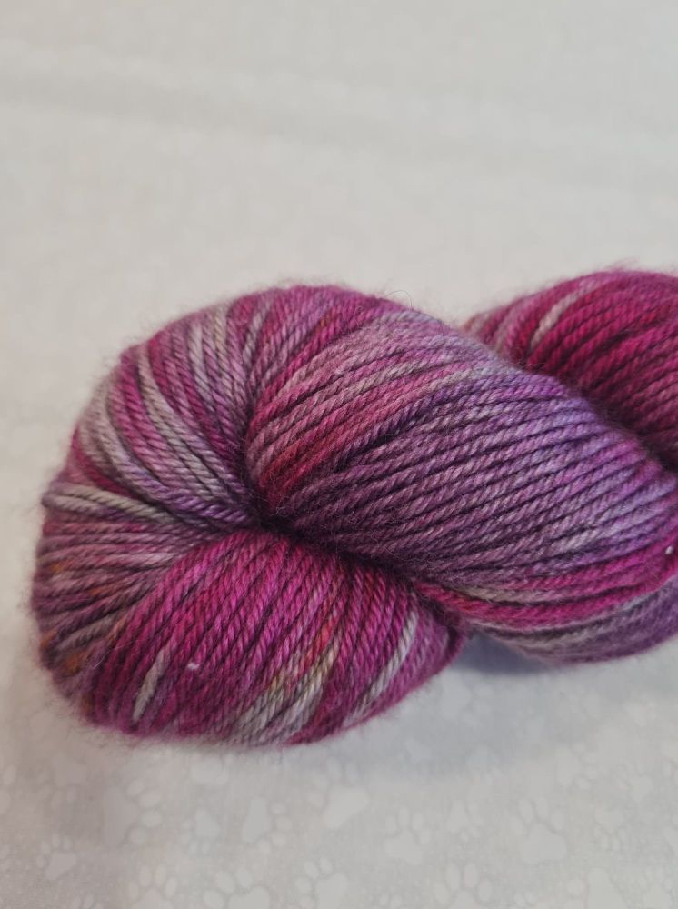 Coastal Colours DK 100g - Raspberry/purple/ lilac blend