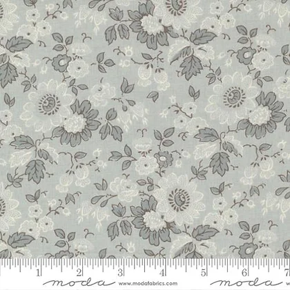 La Grande Soiree by French General for Moda pale blue floral 13922 17