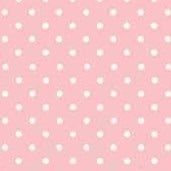 Makower Spots - 830/P2 Baby Pink with white spots