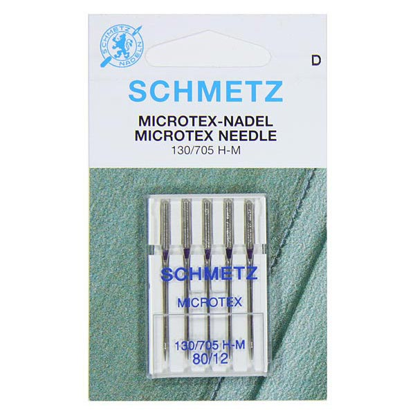 Schmetz Microtex machine needles 80/12