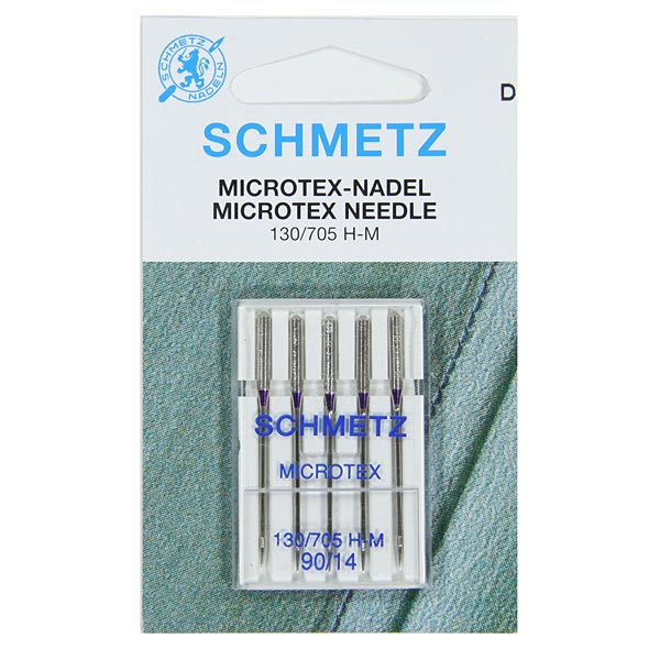Schmetz Microtex machine needles 90/14