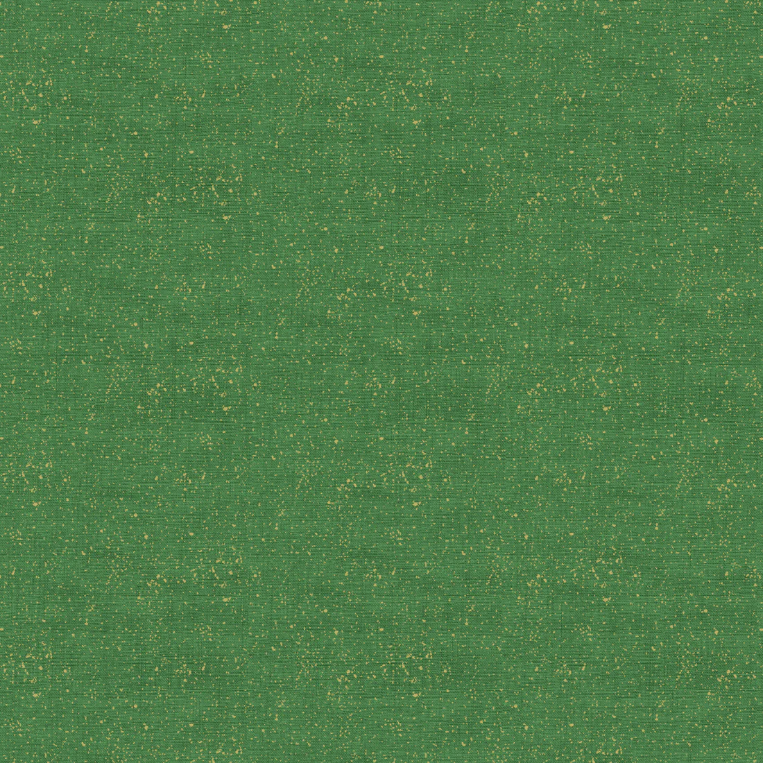 **New Metallic **Makower linen texture green with gold 2566/G5