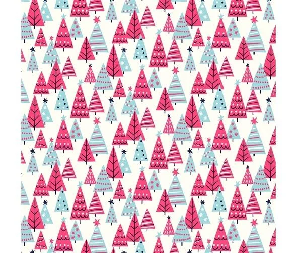 DECK THE HALLS BY LIBERTY - HAPPY FOREST (PINK)- 01666884B