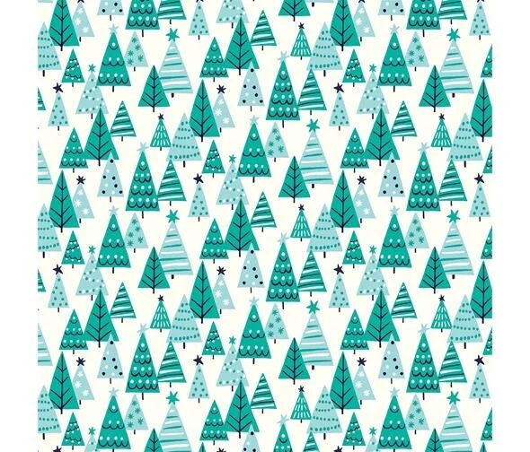 DECK THE HALLS BY LIBERTY - HAPPY FOREST (TEAL)- 01666884A