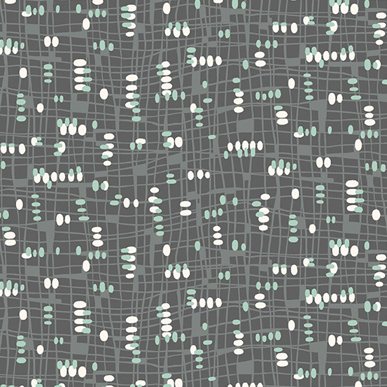 Rancho Relaxo by Libs Elliot for Andover fabrics 743 C Sea Glass abstract
