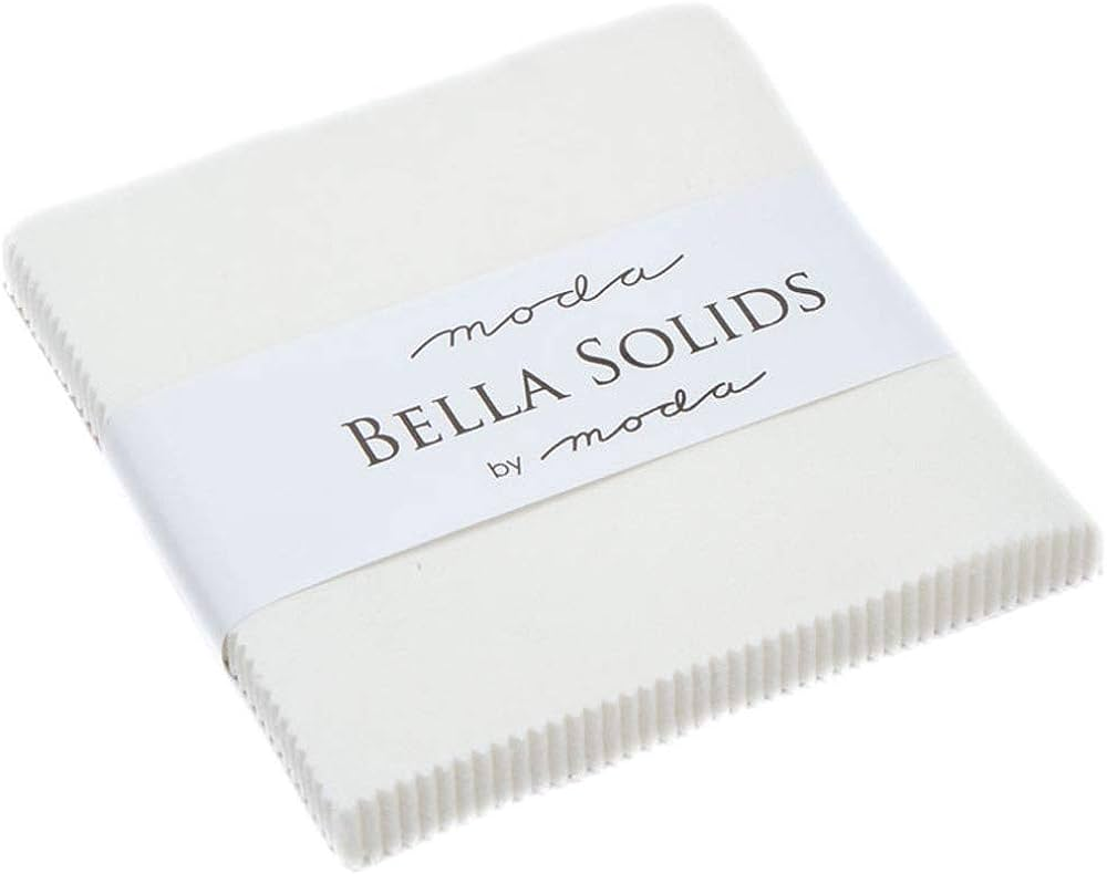 Moda Bella Solids Charm Pack - Bleached white 9900PP-98