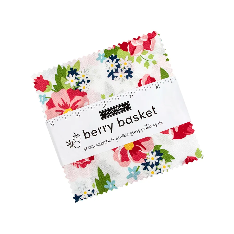 Berry Basket Charm Pack April Rosenthal for Moda Fabrics PP24150