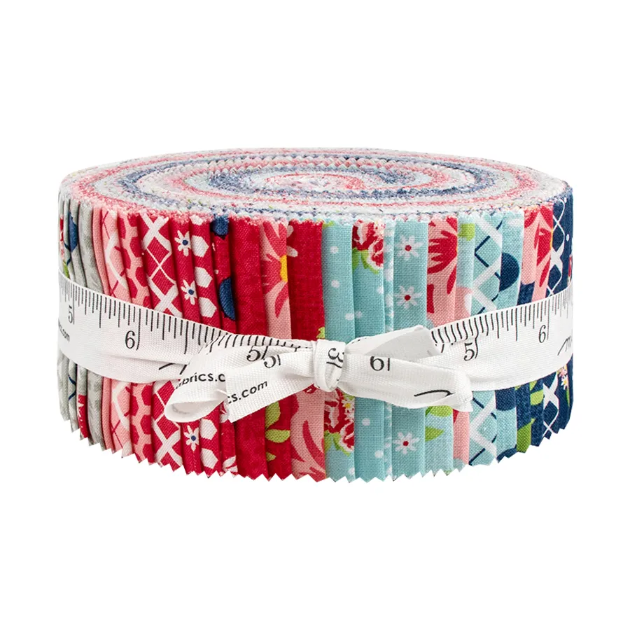 Berry Basket Jelly Roll April Rosenthal for Moda Fabrics JR24150 £10 off now £28.95
