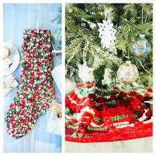 Christmas Stocking/Tree Skirt - Yarn and Patterns