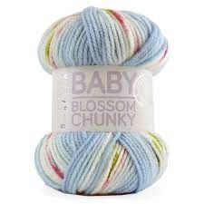 Hayfield Baby Blossom Chunky Yarn - Blue 0351