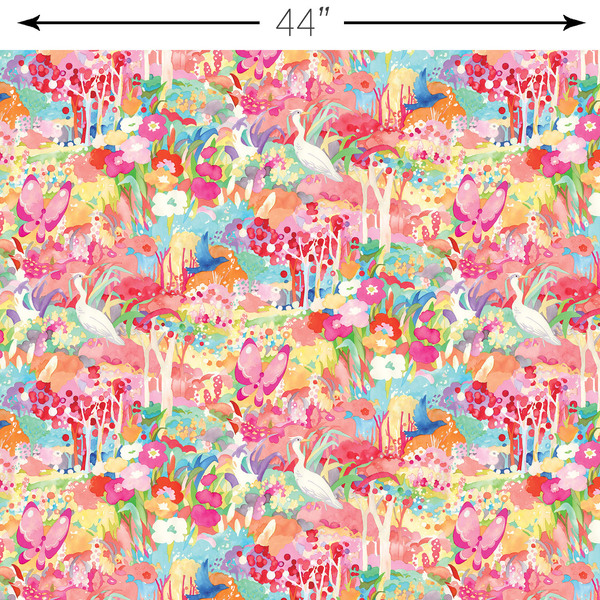 Moda Whimsy Wonderland Scenic Cotton Candy 33650-13