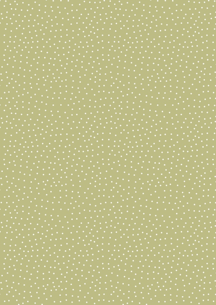 Winter Botanical - Lewis and Irene - Pearl Dots on Winter Green 785.3
