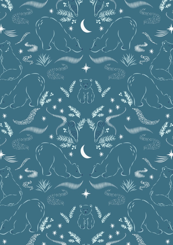 Arctic Adventure Archives - Lewis and Irene - Arctic Lights, Winter Nights on Teal CC28.3