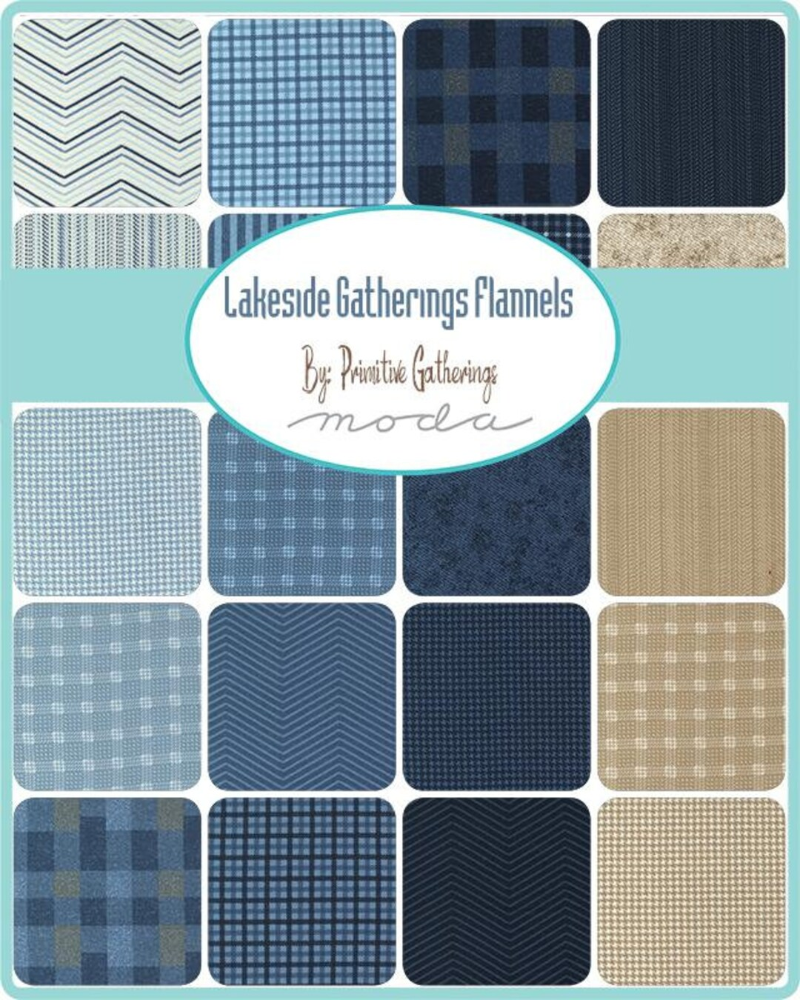 Lakeside Flannels by Primitive gatherings for Moda