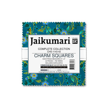 Jaikumari by Robert Kaufman Charm squares