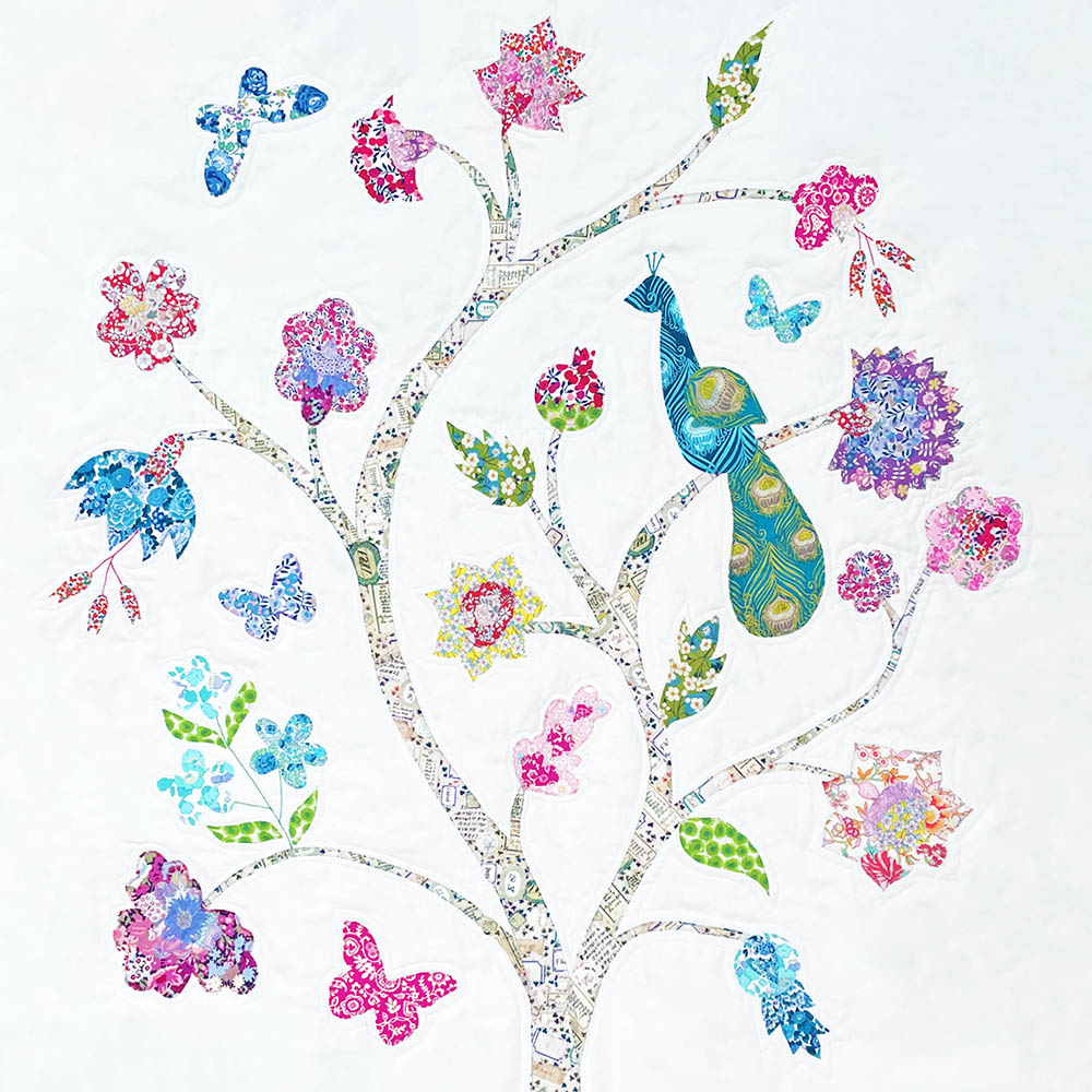 7. Gecko Tree of Life Wall Hanging/Quilt CHANGE OF DATE  Saturday 27Th July 11-4  £50pp Deposit £10
