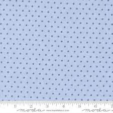 Blueberry Delight by Bunny Hill Designs for Moda - 3039 17 Sky blue with sm