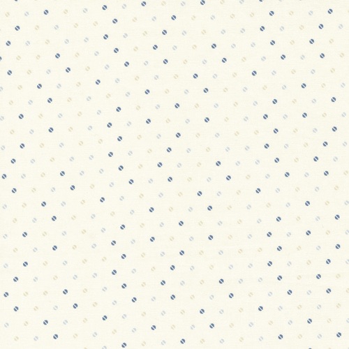 Blueberry Delight by Bunny Hill Designs for Moda - 3039 11 Cream with blues