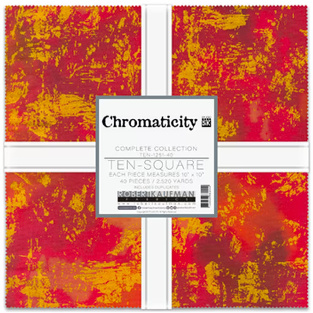 Chromaticity 10" Ten Squares from Robert Kaufman Fabrics TEN1251 42