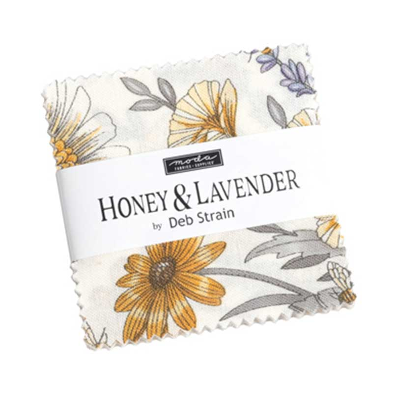 Moda Honey & Lavender by Deb Strain Mini Charm Pack MC56080