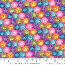Vintage Soul by Cathe Holden for Moda - 7438 20 - Tiny Crochet Flower Motif