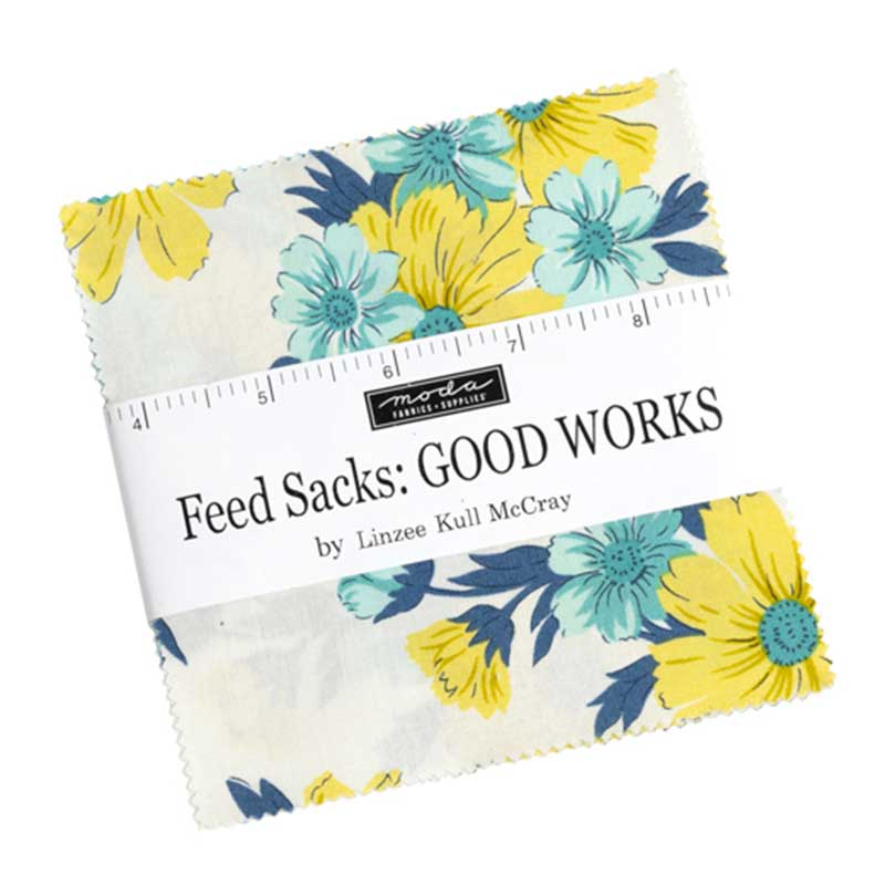Feed Sacks Good Works for Moda by Linzee McCray Charm Pack PP23350