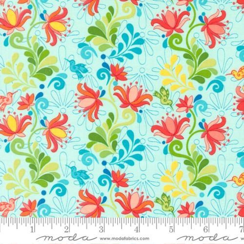 Land of Enchantment by Sariditty for Moda 45031 23 Green Aqua