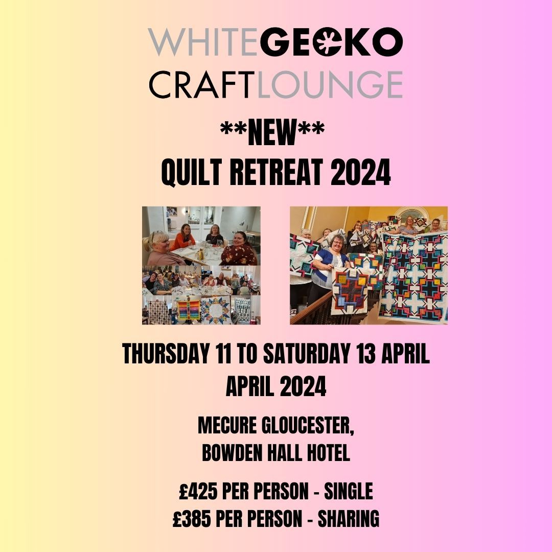 Two spaces left!! - Thursday 11th April to Saturday 13th  2024 - Deposit only