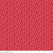 Mercantile by Lori Holt for Riley Blake - Tenderhearted - Riley Red C14398