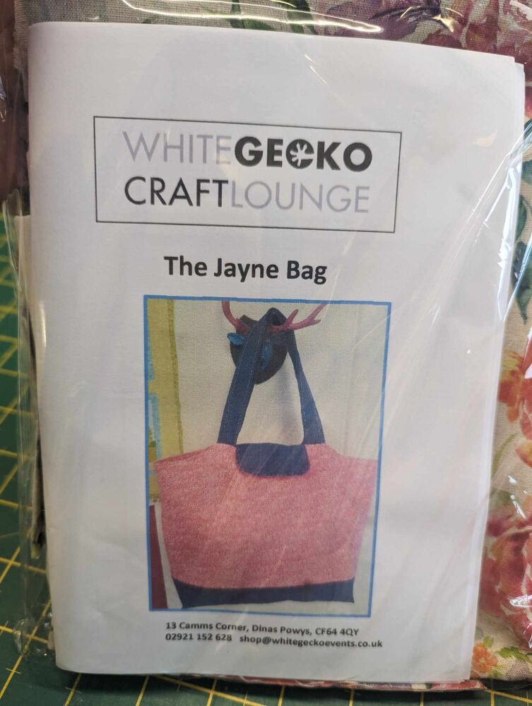GGG Moda Linen Jayne bag kit - floral was £18.99 now £9