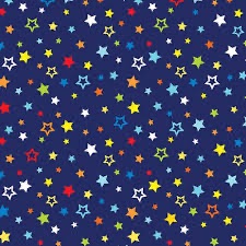 My Hero - Benartex fabrics - Pop Stars Dark Royal 14284-56