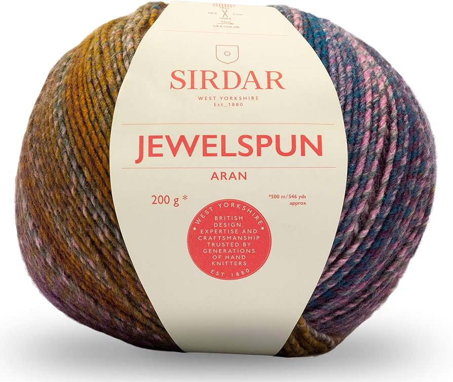 Sirdar Jewelspun Aran Yarn -Northern Lights 0839- 200g