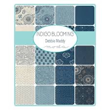 Indigo Blooming by Debbie Maddy for Moda