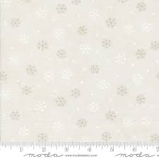 Woodland Winter by Deb Strain for Moda - Snowy White with snowflakes 56097 