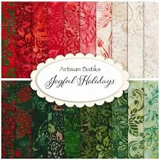 Joyful Holidays by Robert Kaufman Artisan Batiks