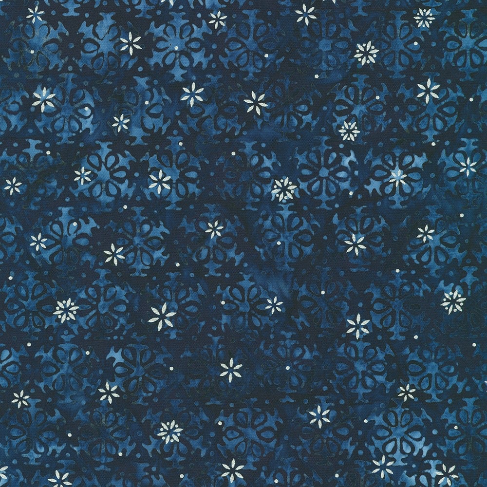 Snowscape by Robert Kaufman for Artisan Batiks - Starry Night 22649-312