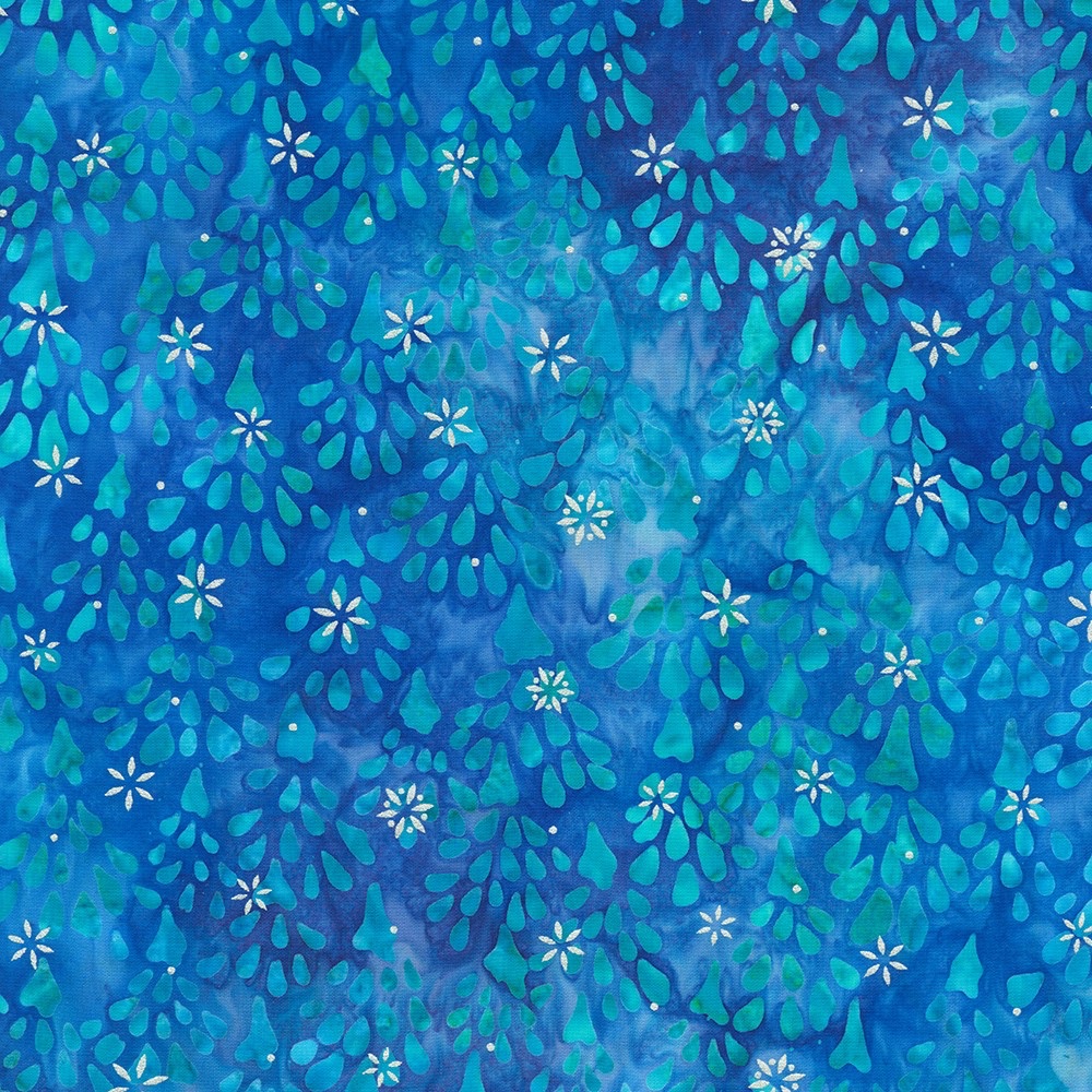 Snowscape by Robert Kaufman for Artisan Batiks - Water 22647-246