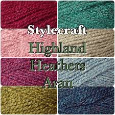 Stylecraft Highland Heathers Aran